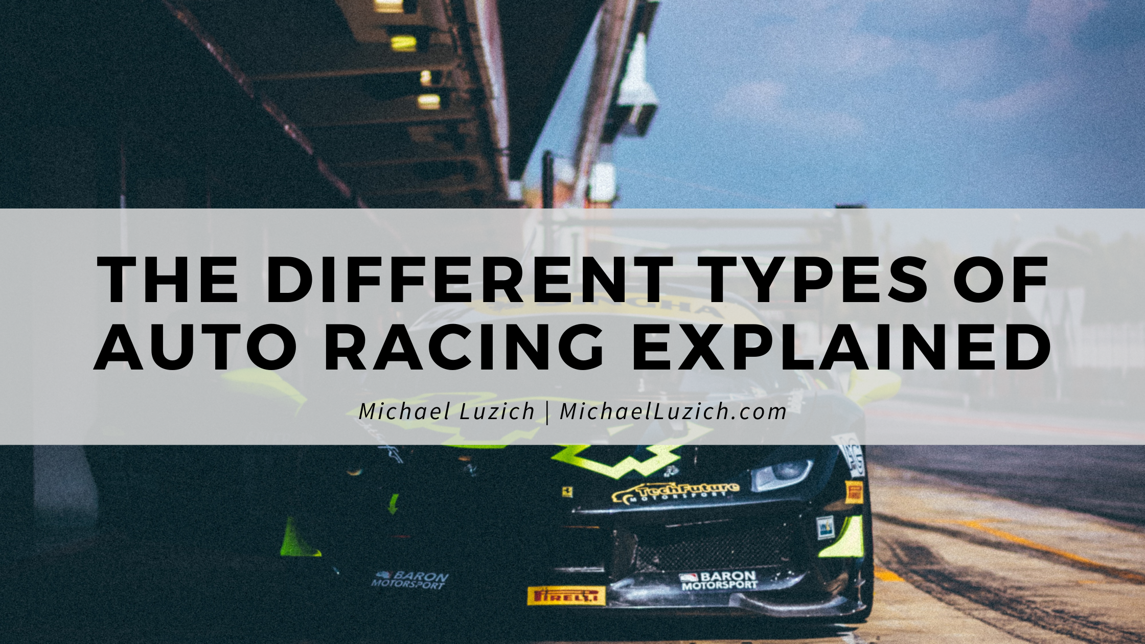Different Types of Auto Racing